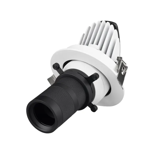 Светильник LGD-ARTIFACT-BUILT-FLAP-CROP-ZOOM-R90-12W Day4000 (Черный, 20-35 deg, 230V) (Arlight, IP20 Металл, 5 лет)