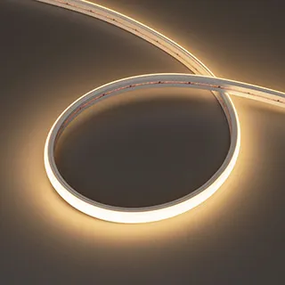 Светодиодная лента герметичная MOONLIGHT-TOP-X320-11x7mm 24V Warm3000 (10 W/m, IP65, CSP, 0,5m, wire x1) (Arlight, Образец)