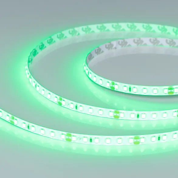 Светодиодная лента герметичная RTW-SE-A120-8mm 24V Green (9.6 W/m, IP65, 2835, 5m) (Arlight, -)