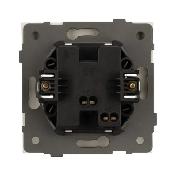 Механизм звонкового выключателя SWT-TENDO-MKR1-PL-WH (230V, 10A) (Arlight, -)