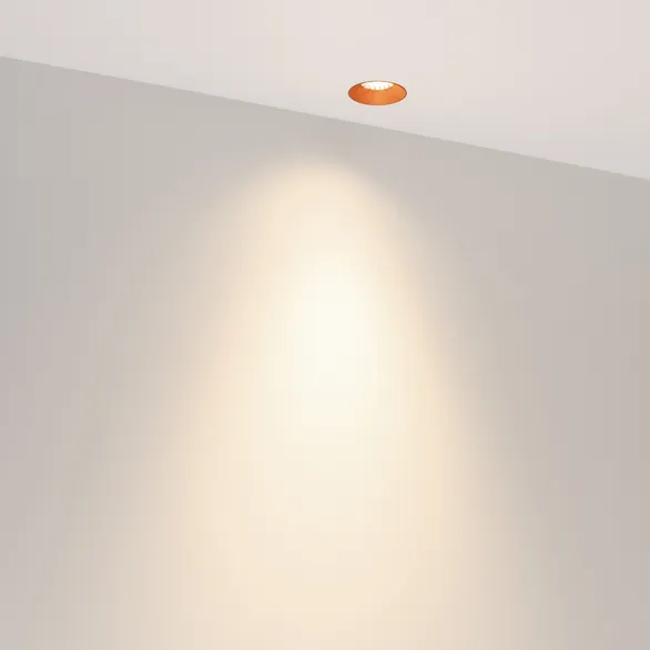 Светильник безрамочный DL-INTRAL-R39-6W Day4000 (Терракота RAL8004, 50 deg, 230V) (Arlight, IP20 Металл, 5 лет)