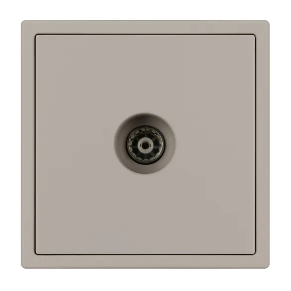 Механизм телевизионной розетки SCT-NOBE-MTV1-SFPL-CA (Arlight, Кашемир)