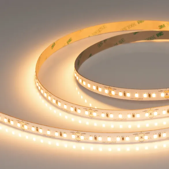 Светодиодная лента UL-A140-10mm 48V Warm2700 (12 W/m, IP20, 20m) (Arlight, CRI>90)