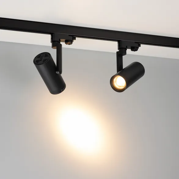 Светильник LGD-URANUS-4TR-R65-10W Warm3500-MIX (BK, 20-50 deg, side holder, 230V) (Arlight, IP20 Металл, 5 лет)