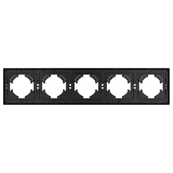 Рамка пластиковая FRM-TENDO-SFPL-5-BK (Arlight, -)