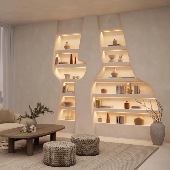 Светодиодная лента UL-A168-8mm 24V White-MIX-CX2 (18 W/m, IP20, 5m) (Arlight, резка 2 светодиода)