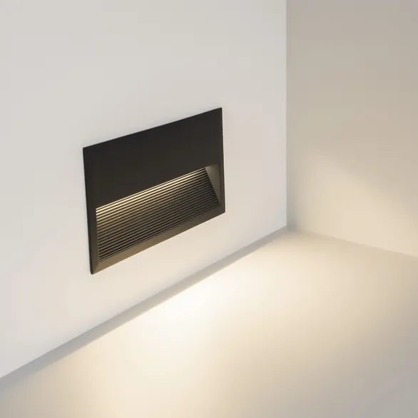 Светильник встраиваемый LTD-RIBONIK-S271x136-10W Day4000 (Черный, 50 deg, 230V) (Arlight, IP65 Металл, 5 лет)