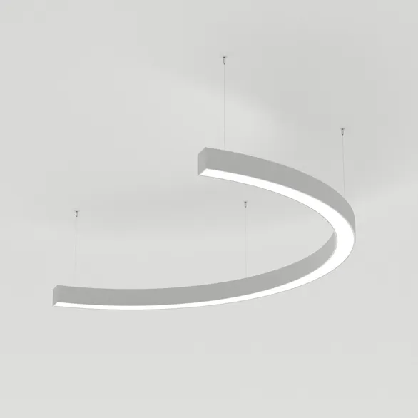 Светильник SP-LINE-HANG-ARC-C3535-D800-28W Day4000 (WHITE, 230V) (Arlight, Металл)