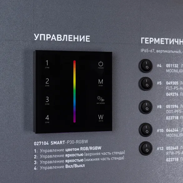 Стенд Фасадное освещение ARL-COMBO-02-1760x600mm (230V) (Arlight, -)