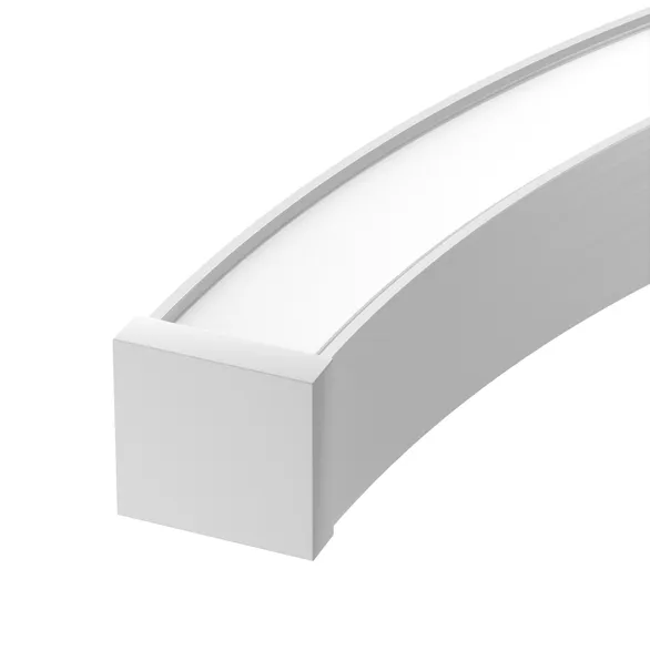 Профиль LINE-3535-BENT-SIDE-2000 ANOD (Arlight, Алюминий)