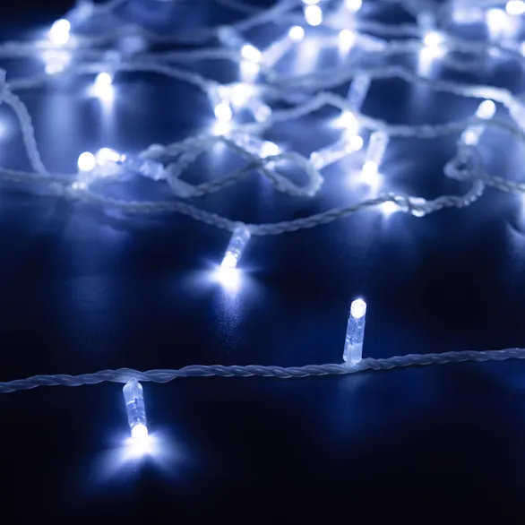 Светодиодная гирлянда Нить ARD-PRO-10000-GREY-100LED-STD White (230V, 6W) (Ardecoled, IP65)