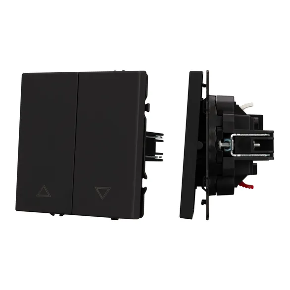 Механизм выключателя управления шторами SWT-NOBE-MKR2-SFPL-BK (230V, 10A) (Arlight, -)