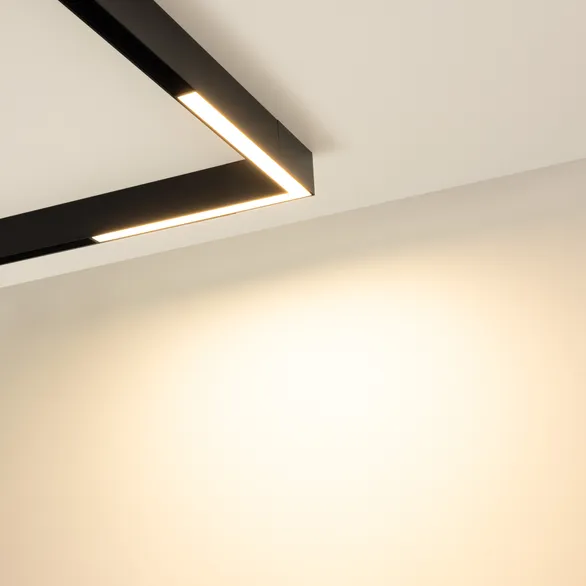 Светильник MAG-ORIENT-FLAT-ANGLE-L295-18W Warm2700 (BK, 100 deg, 48V) (Arlight, IP20 Металл, 5 лет)