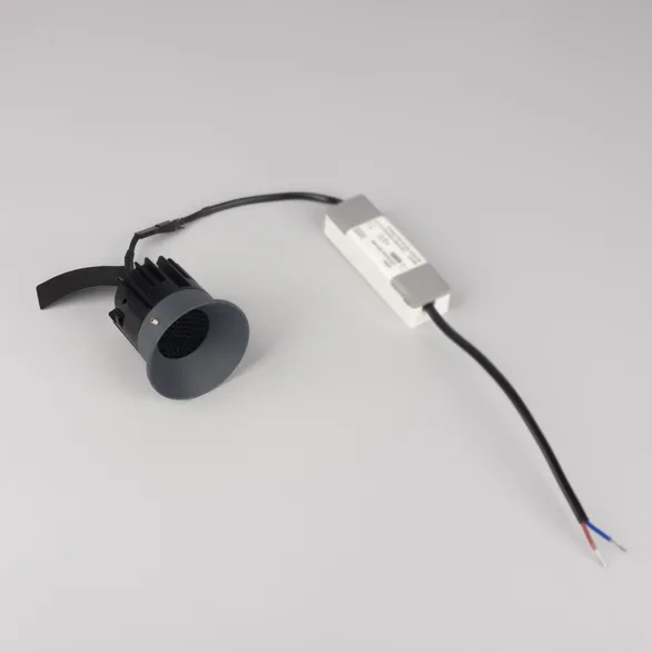 Светильник безрамочный DL-INTRAL-R63-8W Day4000 (Графит RAL7024, 36 deg, 230V) (Arlight, IP20 Металл, 5 лет)