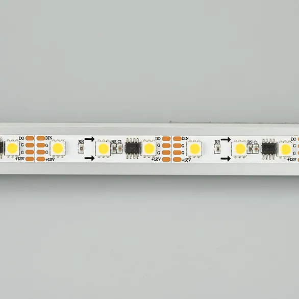Светодиодная лента SPI-5000-5060-60 12V Cx3 Warm3000-Auto (10mm, 13.2W, IP20) (Arlight, Открытый, IP20)