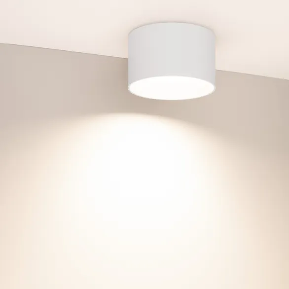 Светильник SP-BISCOTTO-R140-15W Warm3300-MIX (WH, 80 deg, 230V) (Arlight, IP54 Металл, 5 лет)