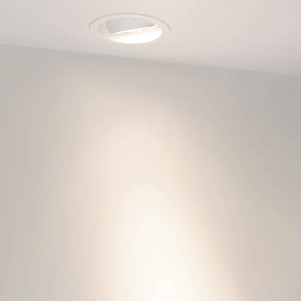 Светильник MS-VORTEX-BUILT-R110-20W Day4000 (WH-WH, 20 deg, 230V) (Arlight, IP20 Металл, 5 лет)