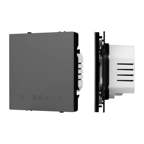 Терморегулятор SWT-NOBE-MTE-SFPL-GR (электрический тёплый пол) (Arlight, Серый базальт)