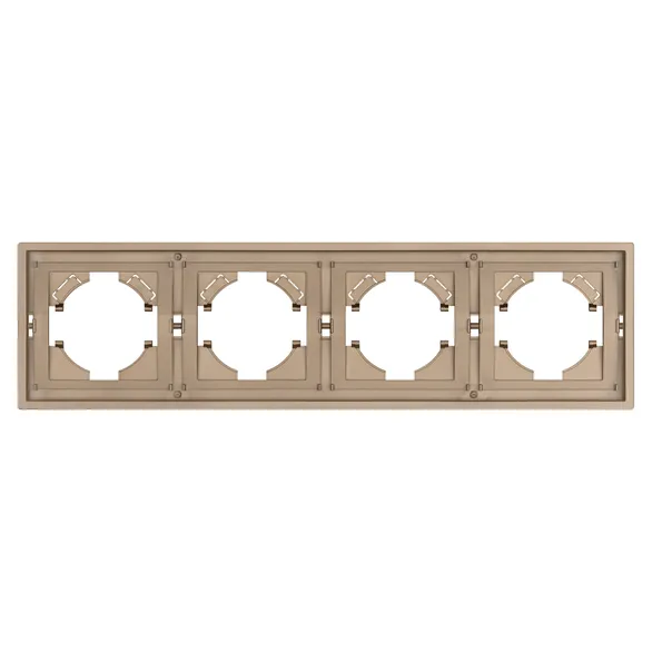 Рамка пластиковая FRM-TENDO-PL-4-GD (Arlight, -)