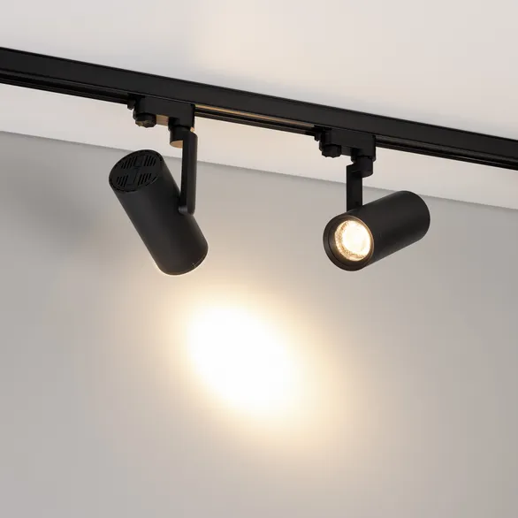 Светильник LGD-URANUS-4TR-R75-18W/25W Warm3500-MIX (BK, 20-50 deg, side holder, 230V) (Arlight, IP20 Металл, 5 лет)