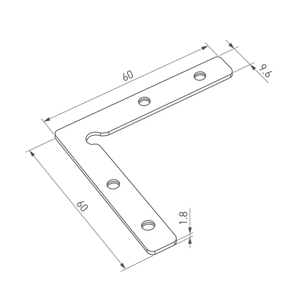 Соединитель профиля SL-COMFORT-2542-90 Set (Arlight, Металл)