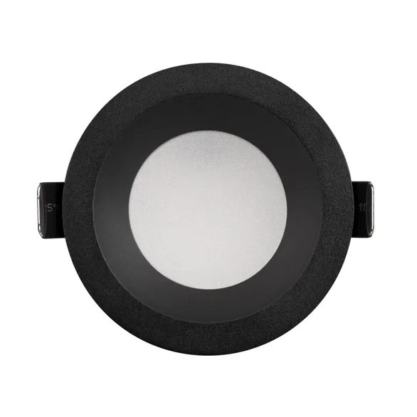 Светильник MS-DROP-BUILT-R84-8W Day4000 (BK, 85 deg, 230V) (Arlight, IP54 Металл, 5 лет)