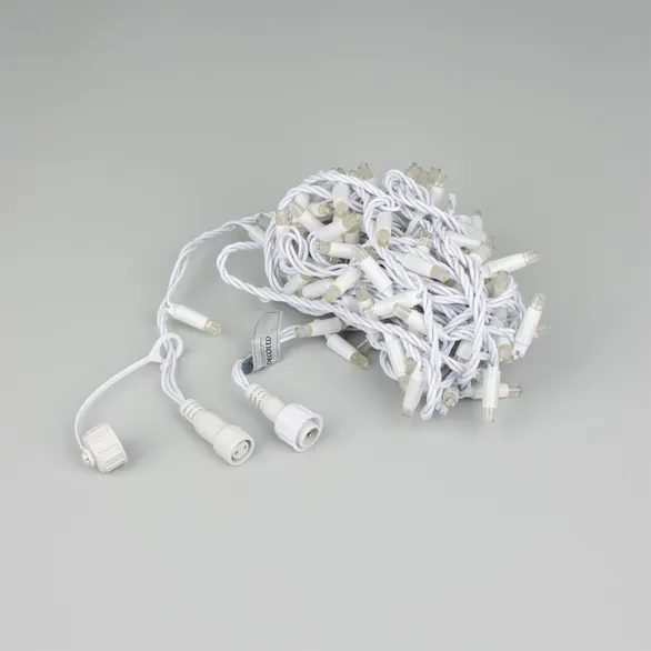 Светодиодная гирлянда ARD-STRING-CLASSIC-10000-WHITE-100LED-LIVE RGB-DMX (24V, 10W) (Ardecoled, IP65)