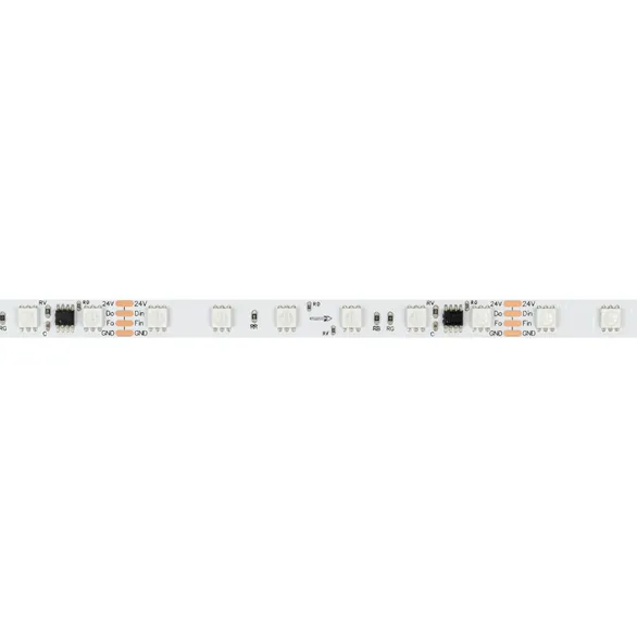 Светодиодная лента SPI-B60-10mm 24V RGB-PX6-BPT (12 W/m, IP20, 5060, 5m) (Arlight, бегущий огонь)