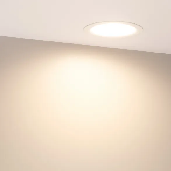 Светильник MS-BLIZZARD-BUILT-R102-8W Warm3000 (WH, 100 deg, 230V) (Arlight, IP20 Металл, 3 года)