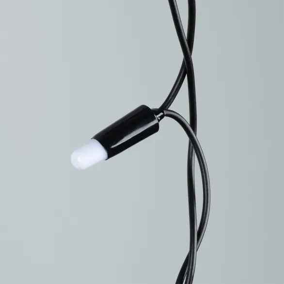 Светодиодная гирлянда ARD-EDGE-CLASSIC-2400x600-BLACK-88LED-MILK-STD Warm (230V, 6W) (Ardecoled, IP65, 1 год)