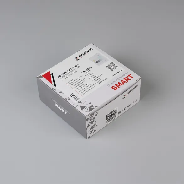 INTELLIGENT ARLIGHT Сенсорная панель SMART-DALI-301-11-1G-4SC-DT8 Белая (230V, встраиваемая, 2.4G) (IARL, IP20 Пластик, 5 лет)