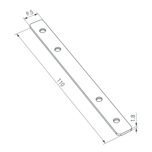 Соединитель профиля SL-COMFORT-2542-180 Set (Arlight, Металл)