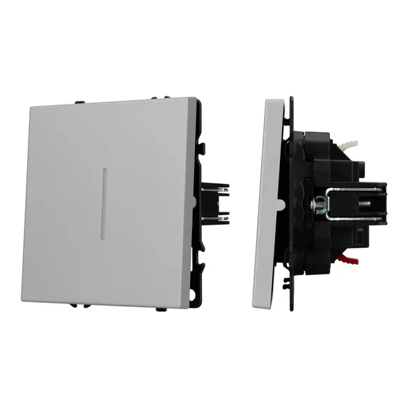 Механизм выключателя одноклавишный проходной LED SWT-NOBE-MKP1-SFPL-L-IS (230V, 10A) (Arlight, -)