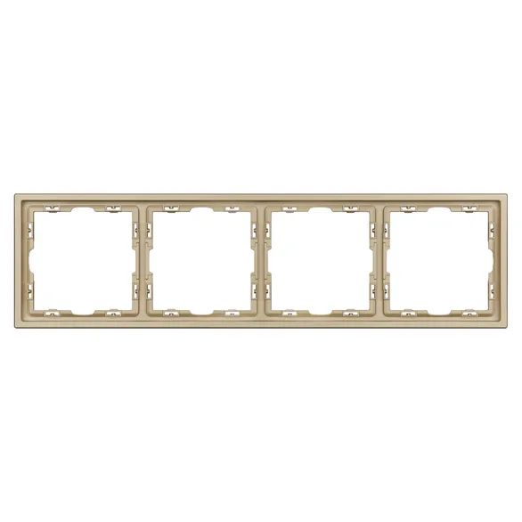 Рамка пластиковая FRM-NOBE-SFPL-4-GD (Arlight, -)