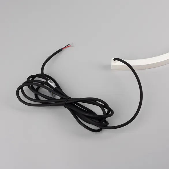 Светодиодная лента герметичная NOVA-TOP-PU-A120-16x15mm 24V Warm2700 (10 W/m, IP68, 5m, wire x2) (Arlight, Полиуретан)