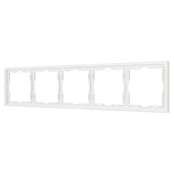 Рамка пластиковая FRM-NOBE-SFPL-5-WH (Arlight, -)