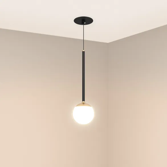 Светильник SP-BEADS-HANG-BUILT-T-R100-8W Warm3000 (BK-GD, 180 deg, 230V) (Arlight, IP20 Металл, 5 лет)