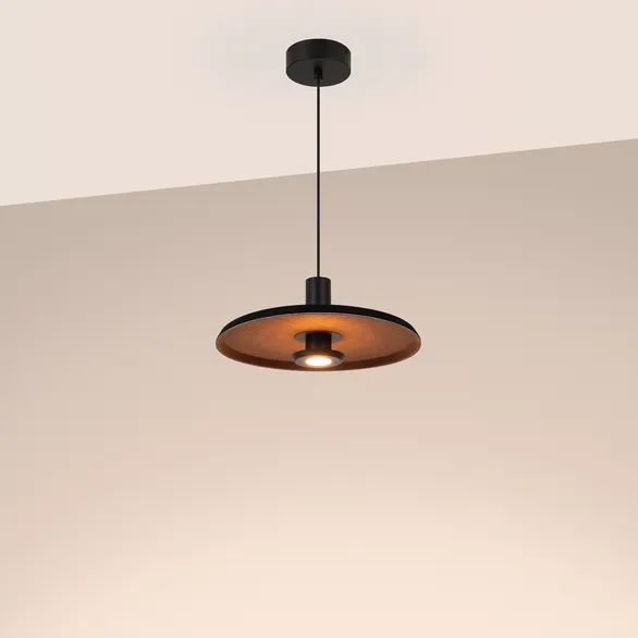 Светильник SP-KOTARO-R350-12W Warm2700 (BK-CF, 36 deg, 230V, TRIAC) (Arlight, IP20)