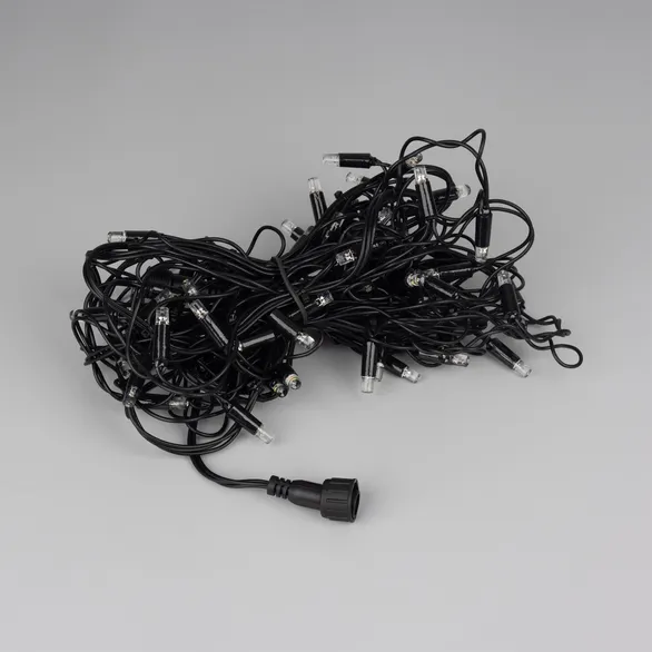 Светодиодная гирлянда ARD-EDGE-CLASSIC-2400x600-BLACK-88LED-PULSE Warm (230V, 6W) (Ardecoled, IP65)