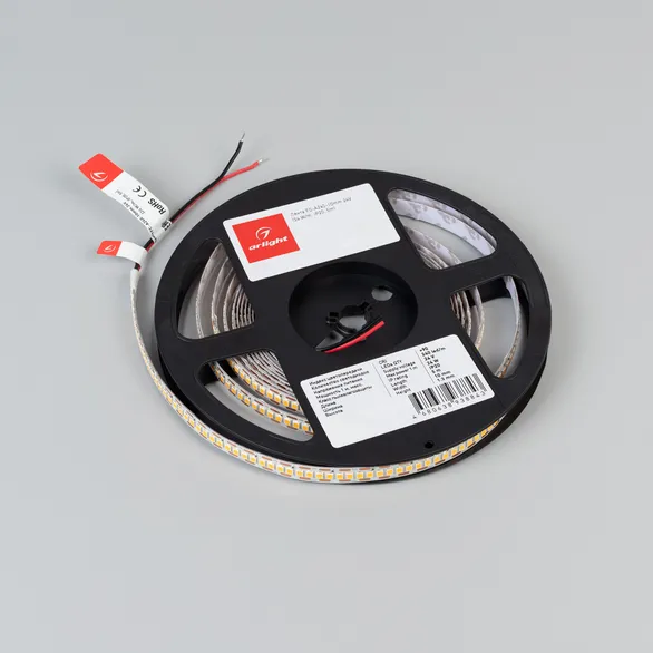 Светодиодная лента FC-A240-10mm 24V White6000-CX1 (24 W/m, IP20, 5m) (Arlight, резка 1 светодиод)