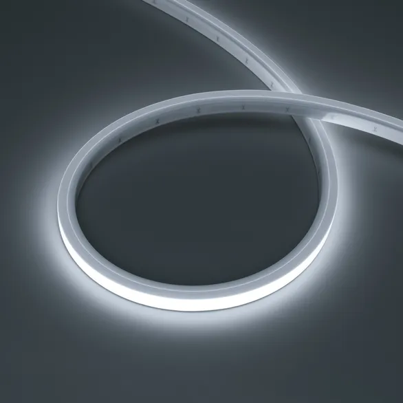Светодиодная лента герметичная NOVA-TOP-PU-A120-16x15mm 24V White7200 (10 W/m, IP68, 3m, wire x1) (Arlight, Полиуретан)