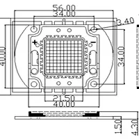 Мощный светодиод ARPL-50W-EPA-5060-WW (1750mA) (Arlight, -)