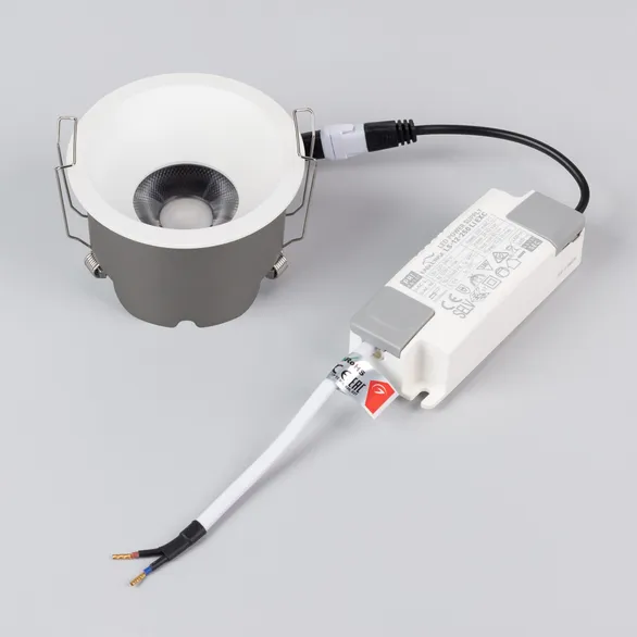 Светильник MS-HARBOR-R82-10W Warm2700 (WH, 50 deg, 230V) (Arlight, IP20 Металл, 5 лет)