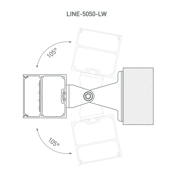 Профиль SL-LINE-5050-LW-2000 WHITE (Arlight, Алюминий)