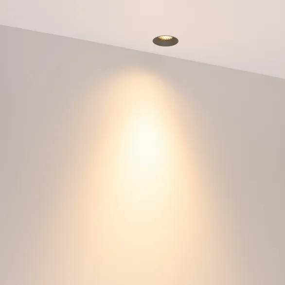 Светильник безрамочный DL-INTRAL-R39-6W Warm3000 (Серо-зеленый RAL7009, 36 deg, 230V) (Arlight, IP20 Металл, 5 лет)