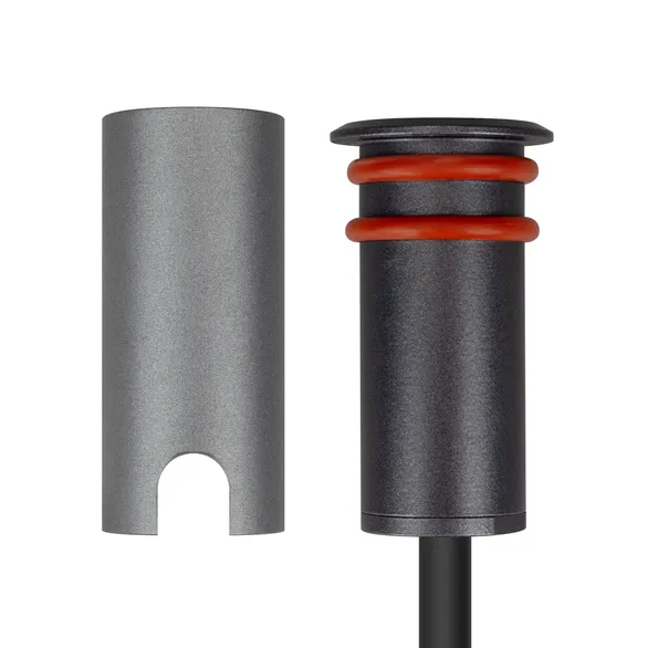 Светильник ART-PELURU-GROUND-R23-1W Warm2700 (GR, 60 deg, 24V) (Arlight, IP67 Металл, 3 года)