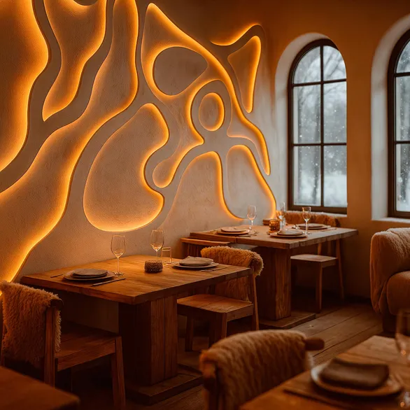 Светодиодная лента герметичная MOONLIGHT-3D-X544-10x10mm 24V Warm3000 (8 W/m, IP67, 5m, wire x1) (Arlight, Вывод боковой, 5 лет)