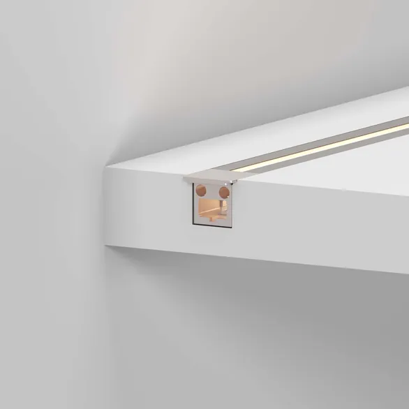 Профиль с экраном SL-MINI-3-H10-F12-2000 CHAMPAGNE GOLD (Arlight, Алюминий+пластик)