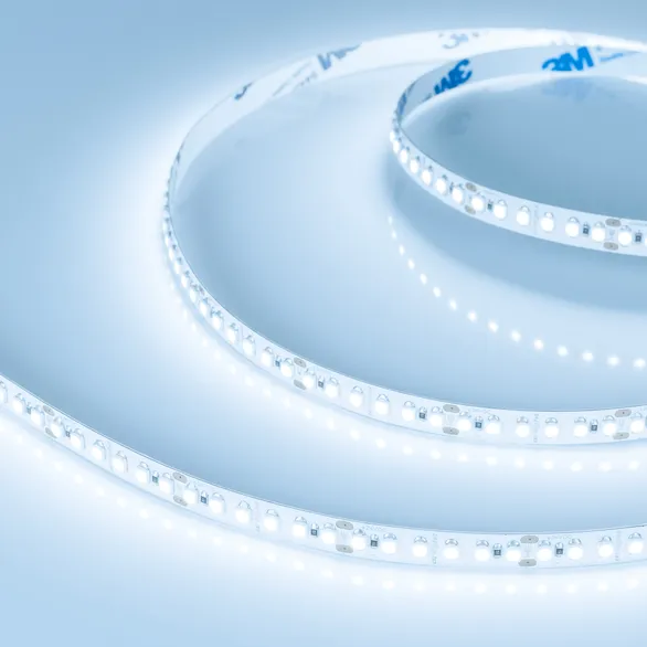 Светодиодная лента RT-A180-8mm 24V Cool 10K (14.4 W/m, IP20, 3528, 5m) (Arlight, Открытый)