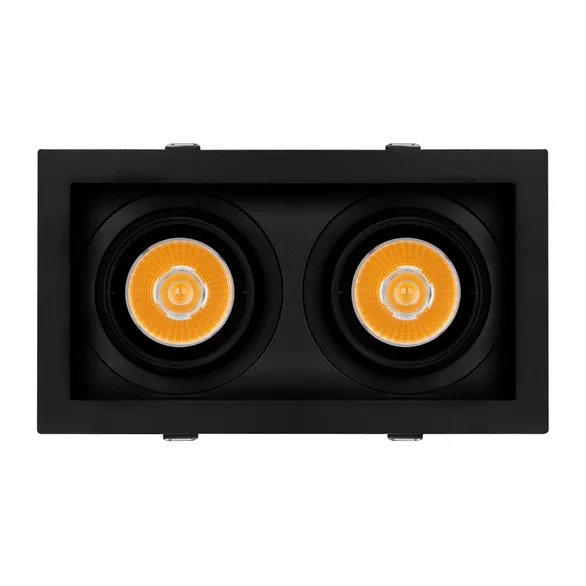 Светильник MS-VORTEX-BUILT-S210x117-2x20W Day4000 (BK-BK, 20 deg, 230V) (Arlight, IP20 Металл, 5 лет)